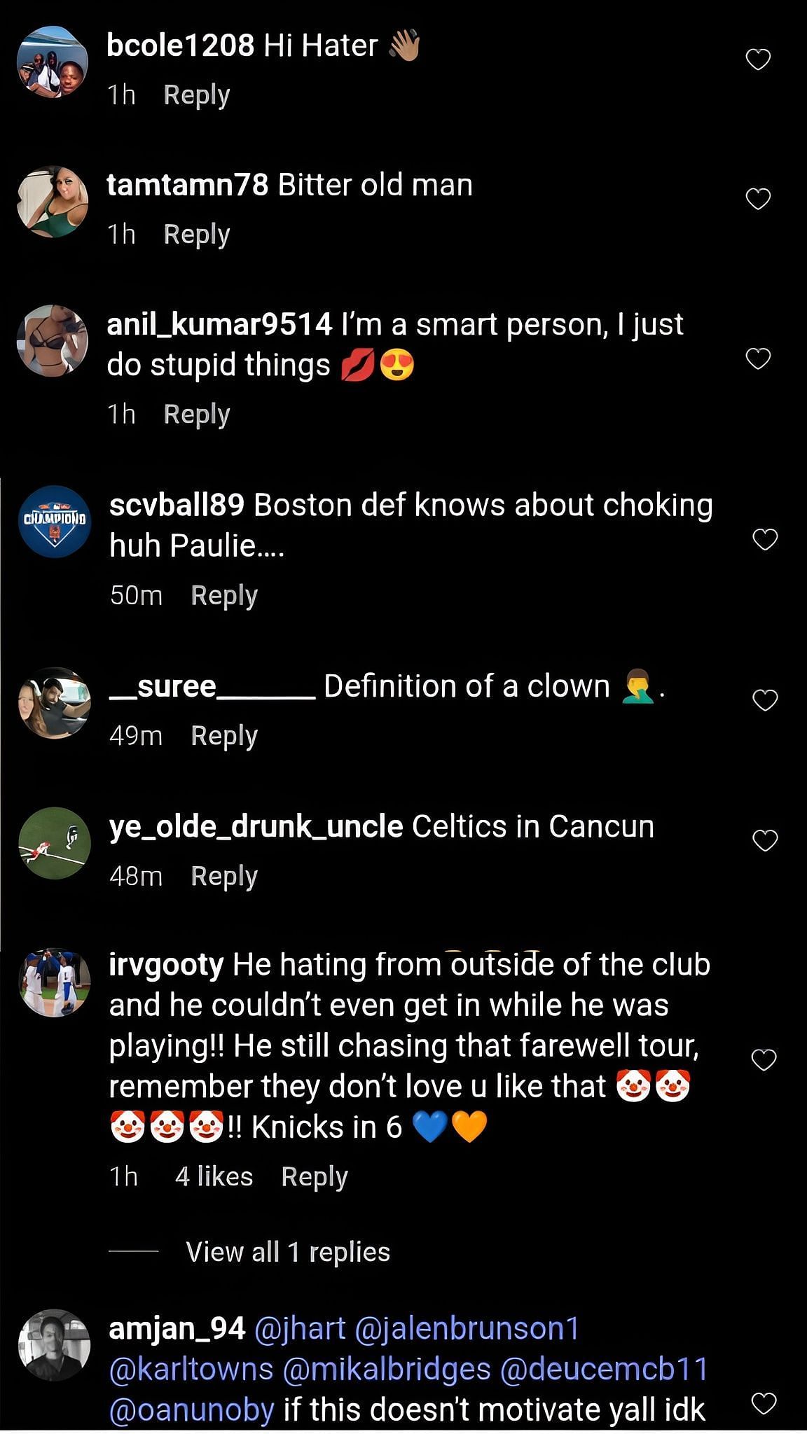 Comments on Pierce's T-shirt